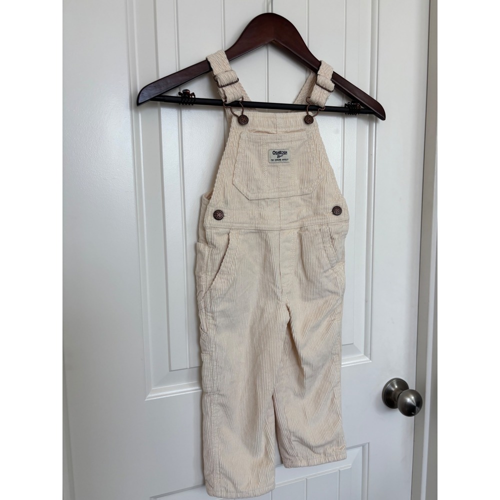 OshKosh B'gosh Cream Kids Overalls